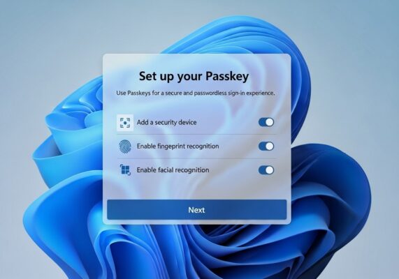 Step-by-step guide to enabling passkeys in Windows 11 for passwordless sign-in